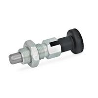 GN 717 Indexing Plunger with Knob with & without Rest Position
